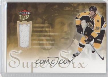 2005-06 Fleer Ultra - Super Six Jersey #SSJ-JT - Joe Thornton