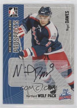 2005-06 In the Game Heroes and Prospects - Autographs #A-ND - Nigel Dawes