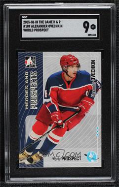 2005-06 In the Game Heroes and Prospects - [Base] #109 - Alex Ovechkin [SGC 9 MINT]