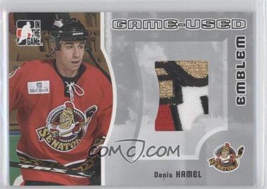 2005-06 In the Game Heroes and Prospects - Game-Used Emblem - Silver #GUE-04 - Denis Hamel /30