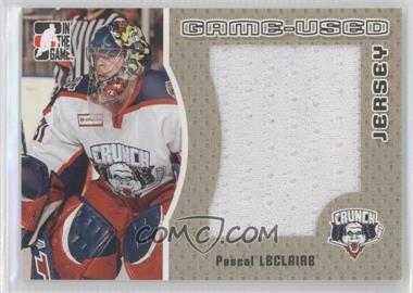 2005-06 In the Game Heroes and Prospects - Game-Used Jersey - Gold #GUJ-12 - Pascal Leclaire /10