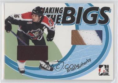 2005-06 In the Game Heroes and Prospects - Making the Bigs #MTB-04 - Brian Sutherby /40