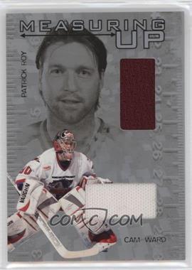 2005-06 In the Game Heroes and Prospects - Measuring Up - Silver #MU-01 - Patrick Roy, Cam Ward /60