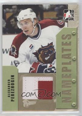 2005-06 In the Game Heroes and Prospects - Nameplates - Gold #N-66 - Alexander Perezhogin /1