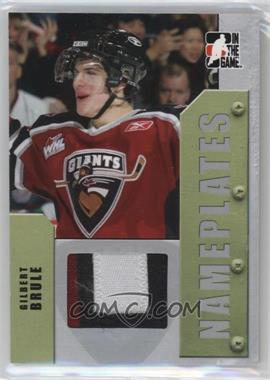 2005-06 In the Game Heroes and Prospects - Nameplates - Silver #N-34 - Gilbert Brule /20