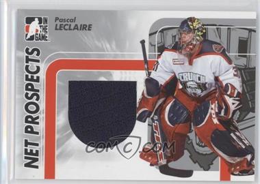2005-06 In the Game Heroes and Prospects - Net Prospects Jerseys - Silver #NP-06 - Pascal Leclaire /80