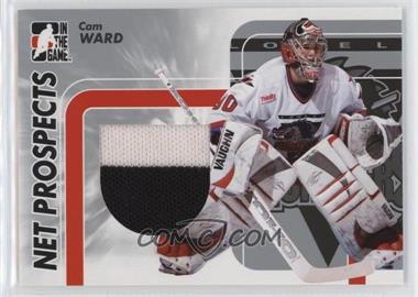 2005-06 In the Game Heroes and Prospects - Net Prospects Jerseys - Silver #NP-09 - Cam Ward /80