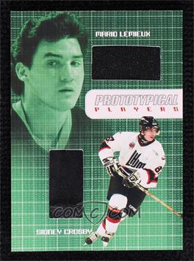 2005-06 In the Game Sidney Crosby Series - Prototypical Players #SCM-04 - Mario Lemieux, Sidney Crosby