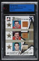 Bernie Geoffrion, Dickie Moore, Tim Horton [Uncirculated] #/1