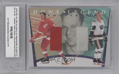 2005-06 In the Game Ultimate Memorabilia 6th Edition - Howe Legend Memorabilia #HL-04 - Gordie Howe /50