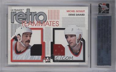 2005-06 In the Game Ultimate Memorabilia 6th Edition - Retro Teammates - Silver #_MGDS - Michel Goulet, Denis Savard /25 [Uncirculated]