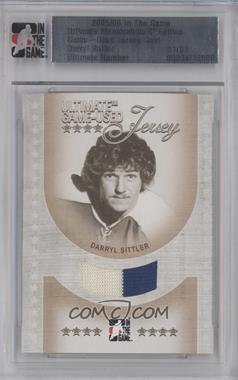 2005-06 In the Game Ultimate Memorabilia 6th Edition - Ultimate Game-Used Jersey - Gold #_DASI - Darryl Sittler /1 [Uncirculated]