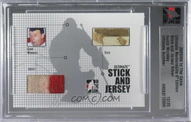2005-06 In the Game Ultimate Memorabilia 6th Edition - Ultimate Stick and Jersey - Silver #_GUWO - Gump Worsley /25 [Uncirculated]