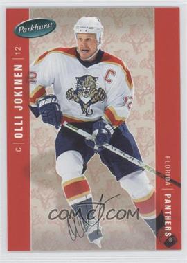 2005-06 Parkhurst - [Base] - Facsimile Auto #201 - Olli Jokinen /100