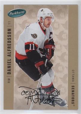 2005-06 Parkhurst - [Base] - Facsimile Auto #334 - Daniel Alfredsson /100