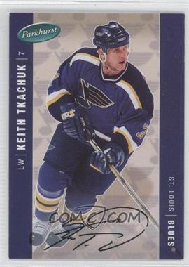 2005-06 Parkhurst - [Base] - Facsimile Auto #419 - Keith Tkachuk /100