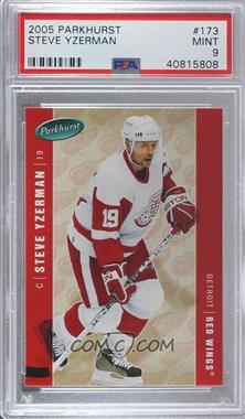 2005-06 Parkhurst - [Base] #173 - Steve Yzerman [PSA 9 MINT]