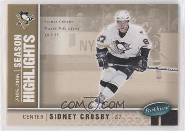 2005-06 Parkhurst - [Base] #587 - Sidney Crosby