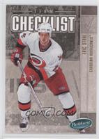 Team Checklist - Eric Staal