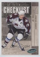 Team Checklist - Joe Sakic