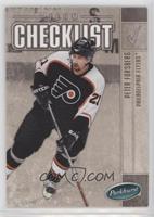 Team Checklist - Peter Forsberg