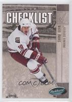 Team Checklist - Shane Doan