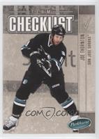 Team Checklist - Joe Thornton