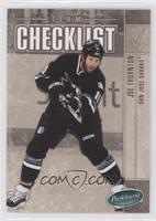 Team Checklist - Joe Thornton