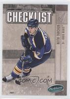 Team Checklist - Keith Tkachuk