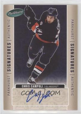 2005-06 Parkhurst - Signatures #CC - Chris Campoli