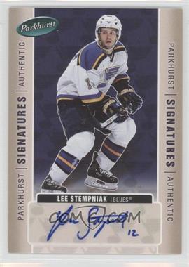 2005-06 Parkhurst - Signatures #LS - Lee Stempniak