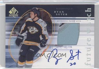 2005-06 SP Authentic - [Base] - Limited #166 - Future Watch - Ryan Suter /100