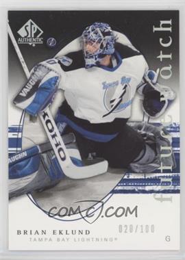 2005-06 SP Authentic - [Base] - Limited #243 - Future Watch - Brian Eklund /100