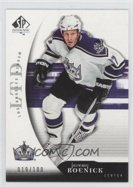 2005-06 SP Authentic - [Base] - Limited #46 - Jeremy Roenick /100