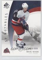 SP Notables - Rick Nash #/999