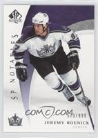 SP Notables - Jeremy Roenick #/999