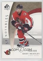 SP Notables - Dany Heatley #/999