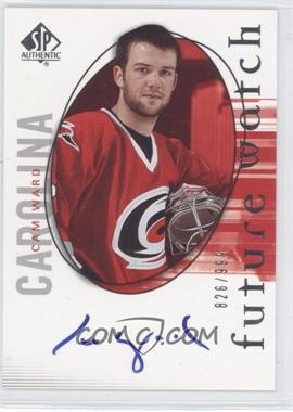 2005-06 SP Authentic - [Base] #142 - Future Watch - Cam Ward /999