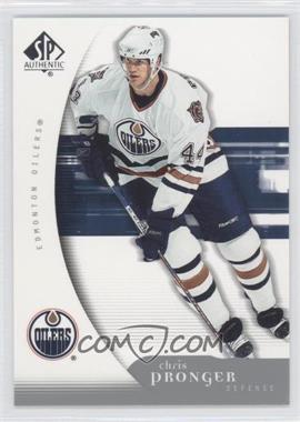 2005-06 SP Authentic - [Base] #39 - Chris Pronger