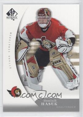 2005-06 SP Authentic - [Base] #67 - Dominik Hasek