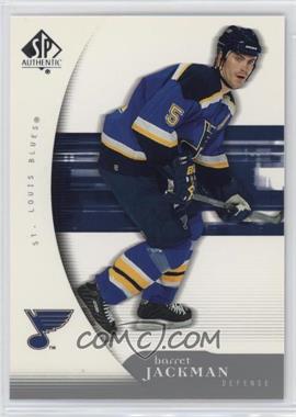 2005-06 SP Authentic - [Base] #86 - Barret Jackman