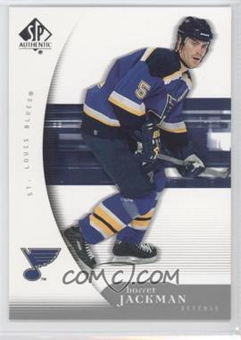 2005-06 SP Authentic - [Base] #86 - Barret Jackman