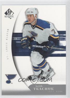 2005-06 SP Authentic - [Base] #87 - Keith Tkachuk