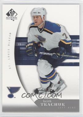 2005-06 SP Authentic - [Base] #87 - Keith Tkachuk
