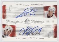 Tuomo Ruutu, Tyler Arnason #/100