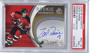 2005-06 SP Authentic - Rookie Authentics #RA-ZP - Zach Parise /250 [PSA 7.5 NM+]