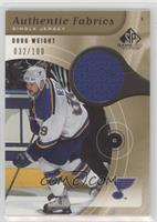 Doug Weight [Poor to Fair] #/100