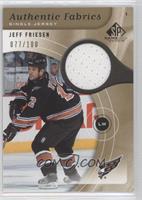 Jeff Friesen #/100