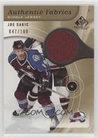 Joe Sakic #/100