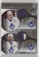 Mats Sundin, Owen Nolan [Good to VG‑EX] #/35